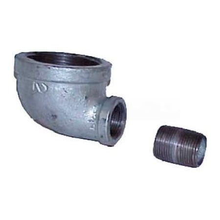 Justrite Justrite 8015 Cast-Iron EL Mount Fitting for Drum Vent - 3/4" End Opening 8015